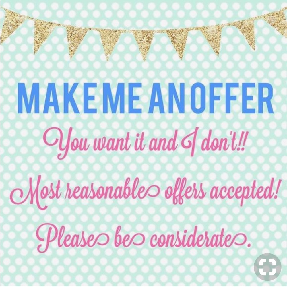 MAKE ME AN OFFER !!🤩🤩